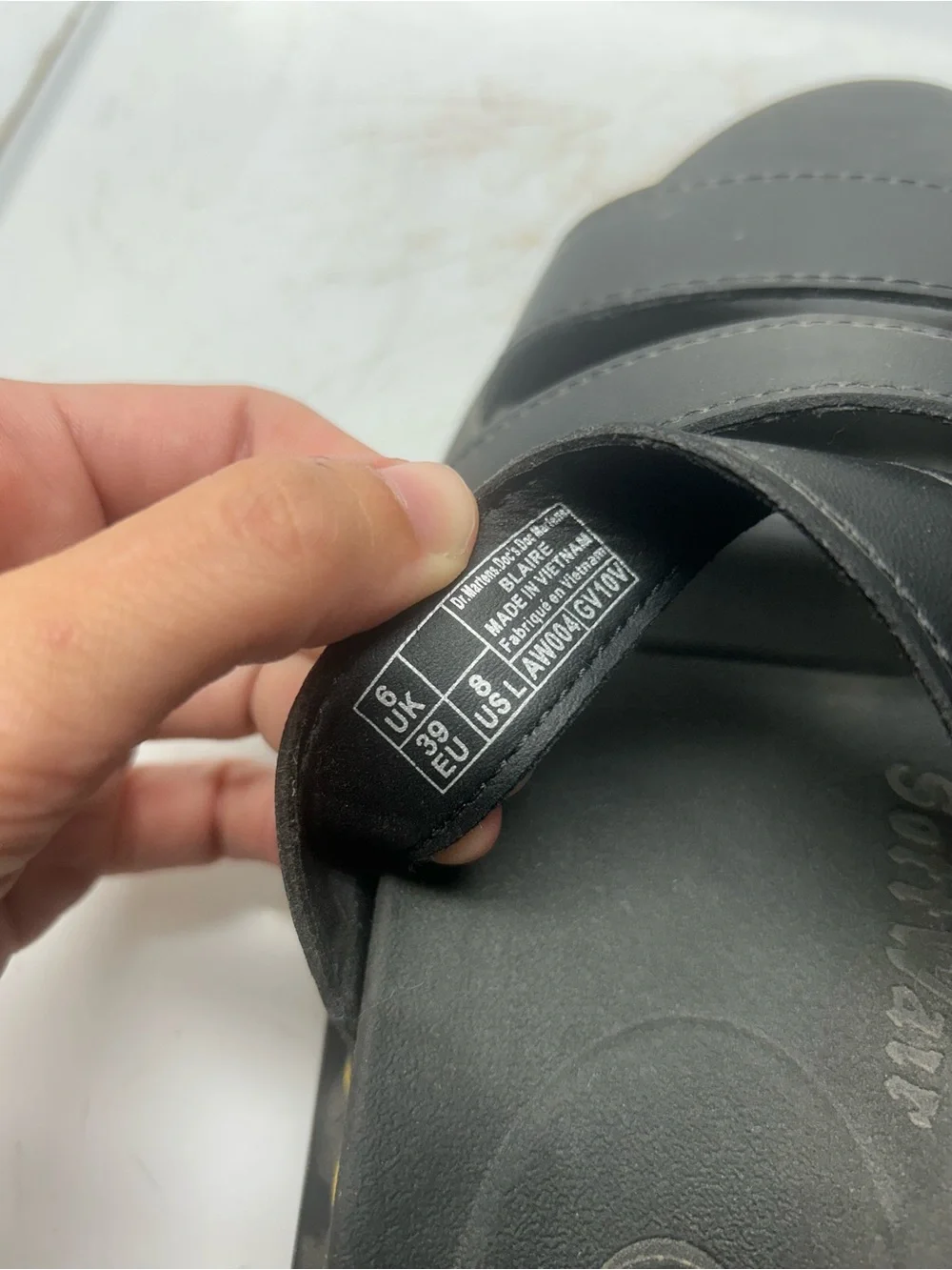 Dr. Martens Blaire Sandal, Women’s US 8